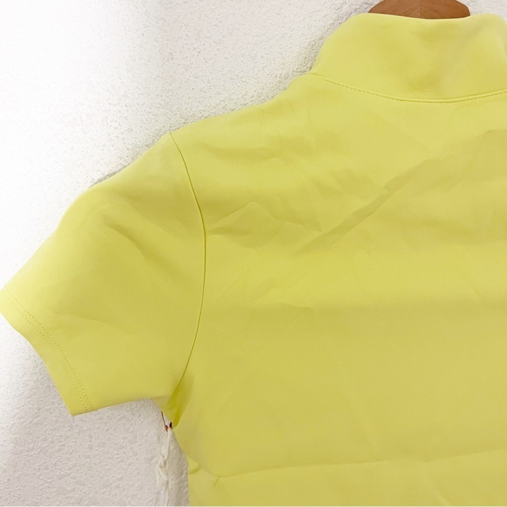 NWT Good American Key Lime New Good Compression Swim Shirt, Size Extra Small (1) - Picture 7 of 11